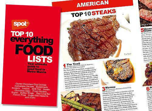 SPOT.ph Top 10 Everything Food Lists SPOT.ph Top 10 Everything Food Lists