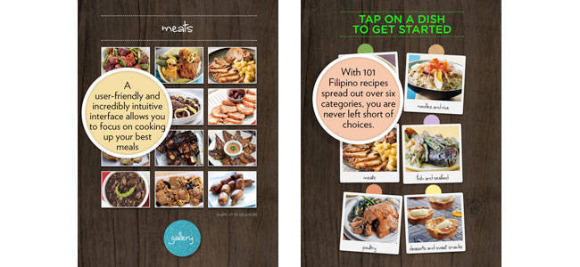 Yummy Filipino Recipes iPad app
