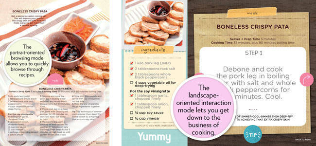 Yummy Filipino Recipes iPad app