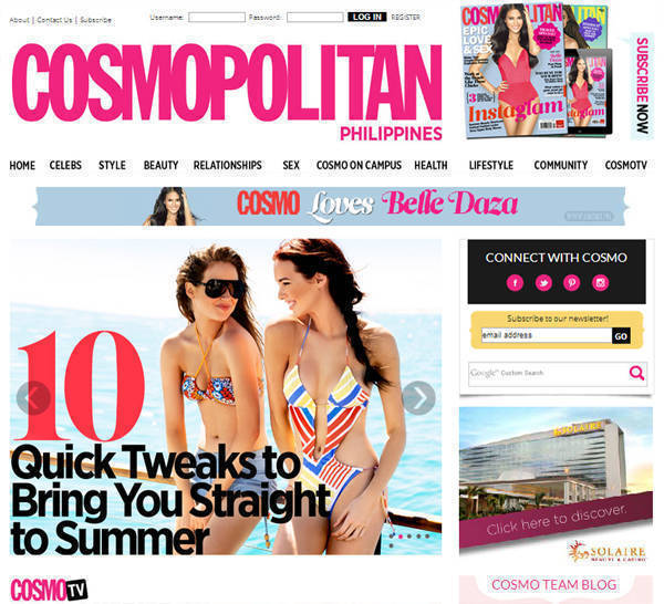 Cosmo.ph redesign Cosmo.ph redesign