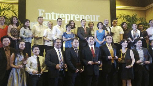 Entrepreneur Philippines Franchise Awards 2013