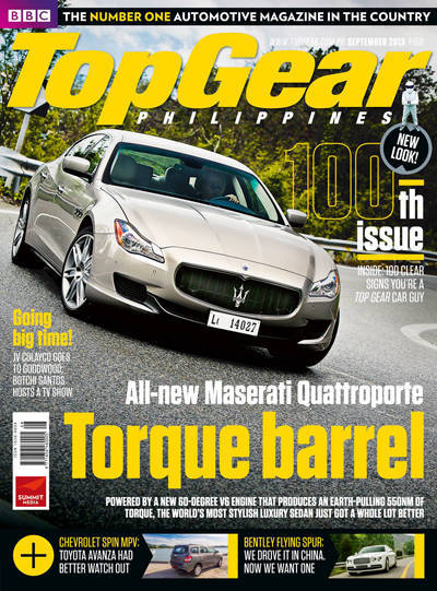 Top Gear Philippines September 2013 Top Gear Philippines September 2013