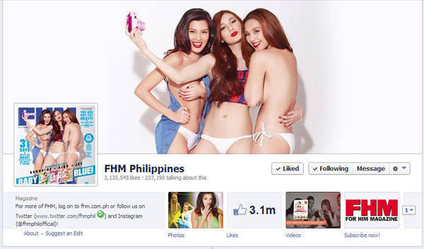 FHM Facebook